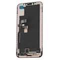 Pikkukuva 4 / 4: Korvaava Soft OLED -näyttö iPhone X: lle - AVIZAR - Musta - Taipuva lasi - Optimaalinen multimedia-kokemus Svart