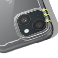 Miniatyrbild 4 av 6: Fodral till iPhone 15 Hard Contour Soft Moxie Series Transparent Transparent