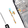 Pikkukuva 3 / 4: Näppäin Power ja Volume Samsung Galaxy A16 alkuperäinen Samsung musta Svart
