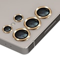 Miniatyrbillede 2 af 4: Hærdet Glas Kamera til Samsung Galaxy S25 Ultra Ridsefast Guld Gul