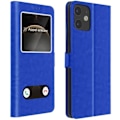 Pikkukuva 1 / 4: Huppu - Apple - iPhone 12 Mini - Folio-kuori - Kaksoisikkuna - Video-tuki - Sininen blå