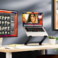 Pikkukuva 3 / 5: Twelve South Curve Flex Musta Matta MacBook Tuki Työasema