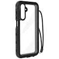 Miniatyrbillede 2 af 6: REDPEPPER Vandtæt etui til Samsung Galaxy A15 5G - Sort - IP68 Fuld beskyttelse Transparent
