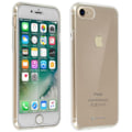 Pikkukuva 1 / 4: Suojakotelo - 4SMARTS - iPhone 7 ja 8 - Geeli silikoni - Karkaistu lasi - Läpinäkyvä Transparent