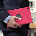 Pikkukuva 3 / 4: Galaxy Tab A7 10.4 2020 kotelo - AVIZAR - 360° kääntyvä jalustan toiminnallinen kansi - Fuschia Pink Fuschia rosa