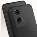 Pikkukuva 4 / 5: Kotelo Motorola Edge 50 Fusionille - AVIZAR - Silikoni - Mattapinta - Musta Svart