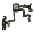 Miniatyrbild 1 av 3: Nappe Power - AVIZAR - iPhone 4S - On/Off + Mikrofon + Närahetsensor - Svart - 20 g Svart