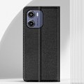 Miniatyrbillede 4 af 5: Etui til Motorola Moto E15 / G05 Kortholder med Magnetisk Lås Støtte Sort Svart