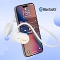 Miniatyrbillede 3 af 5: Trådløse hovedtelefoner - LINQ - Åbent design - Nakkebøjle - Touch Controls - 7 timers batterilevetid Vit