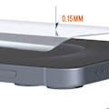 Pikkukuva 4 / 5: Samsung Galaxy S25 Edge Hydrogel Flexible iMak Läpinäkyvä Näyttökalvo