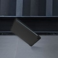 Miniatyrbillede 4 af 4: Etui - AVIZAR - Samsung Galaxy Tab S6 Lite - Øko-læder - Videostander - Slankt Design Sort Svart