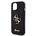 Pikkukuva 3 / 6: iPhone 13 Glitter-kuori metallilogolla Guess Musta Svart
