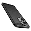 Miniatyrbillede 2 af 5: Coque til Honor 400 Silikone Design Carbon Børstet Sort