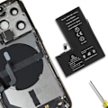 Miniatyrbillede 3 af 4: Lithium Ion Decode PCB Version Batteri til iPhone 13 Pro - Sort - 3095mAh Svart