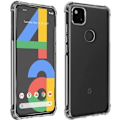 Pikkukuva 1 / 4: Google Pixel 4A Protection Pack -pehmeä kotelo + läpinäkyvä karkaistu lasi