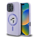 Pikkukuva 1 / 4: Coque - Karl Lagerfeld - iPhone 16 Pro - Nestemäinen silikoni - MagSafe - Violet Lila