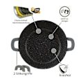 Miniatyrbillede 2 af 4: 2,4 - 4,5 - 6 L Grydesæt Suppe Gryde Non-Stick stegegryde Støbt aluminium