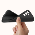 Miniatyrbillede 3 af 6: Taske til Samsung A55 5G Silikone Fleksibel Soft touch Mat Akashi Sort Svart