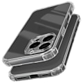 Pikkukuva 2 / 5: Kotelo iPhone 16 Prolle - AVIZAR - Joustava Iskunkestävä - Vahvistetut kulmat - Läpinäkyvä Transparent