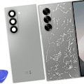Pikkukuva 4 / 4: Takakansi Samsung Galaxy Z Fold 6 Alkuperäinen Huoltopaketti Samsung Harmaa Grå
