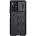Miniatyrbillede 1 af 4: Coque - NILLKIN - CamShield Pro - Sort - Semi-rigid - Elegant Svart