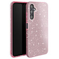 Miniatyrbillede 1 af 5: Glitteret Etui til Samsung Galaxy A05S Stødabsorberende Funklende Pink Rosa