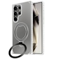 Miniatyrbillede 1 af 5: Coque MagSafe til Samsung Galaxy S24 Ultra Stødabsorberende Fleksibelt Stativ Hvid Vit