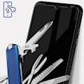Pikkukuva 3 / 4: Elokuvan Suojaaja - 3mk - Fairphone 4 - Itsekorjautuva - Antibakteerinen - Läpinäkyvä Valkoinen Klar vit