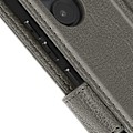 Miniatyrbild 4 av 5: Fodral till Xiaomi Redmi 9A och 9AT - AVIZAR - Plånbok och videostöd - Grå Grå