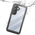 Pikkukuva 3 / 5: Kokonainen kuori Samsung Galaxy S25 Vedenpitoa IP68 Iskunvaimennus Redpepper Läpinäkyvä Vit