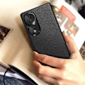 Pikkukuva 3 / 5: Honor 70 suojakotelo - AVIZAR - Musta - Litsi Tekstuuri - Erittäin ohut ja kevyt Svart