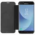 Miniatyrbillede 3 af 4: Etui - AVIZAR - Galaxy J3 2017 - Folio Cover - Gennemsigtig - Spejleffekt - Sort Svart