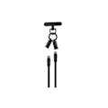 Miniatyrbild 2 av 6: Lanyard för Handled med USB-C Kabel 60W Ultra Hållbar Devia Svart Svart