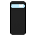 Miniatyrbild 1 av 4: Ersättningsbatteriskydd för Google Pixel 8a Black Svart