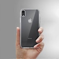 Miniatyrbillede 4 af 4: Beskyttelsescover - AVIZAR - iPhone XR - Silikone - Polycarbonat - Transparent 360° Transparent