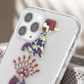 Miniatyrbild 4 av 5: Fodral till iPhone 11 Pro Silikongel Jovialt mönster Tunt Lätt Adidas Transparent