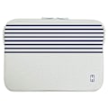 Miniatyrbild 1 av 5: Pochette för MacBook Air 13 Elegant randig mint MW Vit / Blå Vit