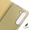 Miniatyrbillede 4 af 5: AVIZAR Cover til Samsung Galaxy S23 Plus - Gul - Magnetisk klap - Video Support Gul