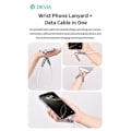 Miniatyrbillede 3 af 5: Lårrem til håndled med USB-C USB-C kabel 60W ultra holdbar Devia lilla Lila