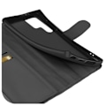 Miniatyrbillede 3 af 6: Etui til Samsung Galaxy S24 Ultra - AVIZAR - Sort pung - Halvstivt - Syntetisk - Blandet Svart
