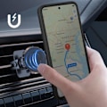 Pikkukuva 3 / 5: Coque pour Motorola Moto G35 Bague Métallique Support Vidéo Noir Svart