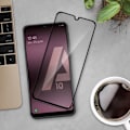 Miniatyrbillede 3 af 3: Skærmfilm - AVIZAR - Samsung Galaxy A10 - 9H hærdet glas - skrå - Anti-ridsebeskyttelse Svart