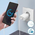 Pikkukuva 3 / 4: Vaihto Samsung Galaxy S21 -latausliitin USB Type C -liitin Musta