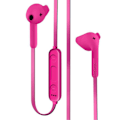 Miniatyrbild 1 av 5: Trådbundna hörlurar - DEFUNC - Rosa modell - 5 timmars batteritid - Integrerad mikrofon - Anti-tangle Design Rosa