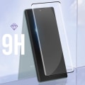 Miniatyrbillede 3 af 5: Hærdet glas til Honor Magic 5 Lite 5G 9H Hårdhed Buede kanter Sort Svart