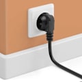Miniatyrbillede 2 af 3: Strømledning til PC, Printer, Projektor 1.5m