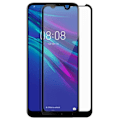 Pikkukuva 1 / 3: Näyttökalvo - AVIZAR - Huawei Y6 2019 / Honor 8A - Karkaistu lasi - 9H suoja - Musta viisto Svart