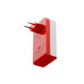 Miniatyrbillede 1 af 6: USB-C PD 100W Vægoplader Model PlugBug med Find My Funktion Kompakt GaN Twelve South Hvid Röd