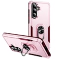 Miniatyrbild 1 av 5: Stötresistent skal för Samsung Galaxy A56 med ringstöd i rosa Rosa