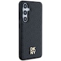 Pikkukuva 6 / 6: Samsung Galaxy S24 Plus - DKNY Nahkakuosi Metallilogo MagSafe (DKHMS24MPSHRPSK) - Musta